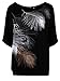 Relipop Women's Fashion Off Shoulder Tops Short Sleeve Blouse Casual T-Shirt (Small, Black)
