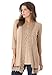Roamans Women's Plus Size Crochet Trim Cardigan