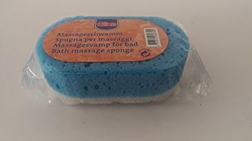 Elina 60839 Bad- Massageschwamm hautsympatisch oval div. Farben
