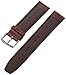 Hadley-Roma Men's MSM881RB-190 19-mm Brown Oil-Tan Leather Watch Strap