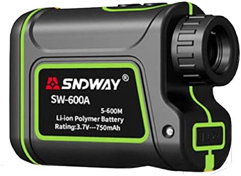 Sndway Range Finder Golf Scope Binoculars Laser Sporting Speed Height Angle Rangefinder Digital Distance Meter Hunting Telescope (Black)