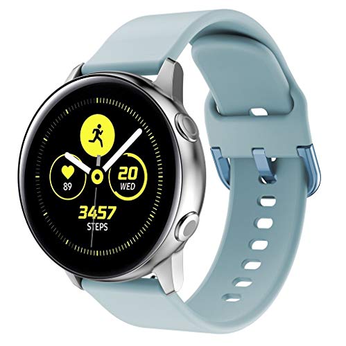 HOT Sale!!! for Samsung Galaxy Watch Active - Silicone Replacement Watch Replacement Band Soft Sports Wrist Watch Bands Watches Accessories
