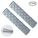 MIKAFEN Universal Car Seatbelt Pads Cover,Seat Belt Shoulder Strap Covers Harness Pad Car/Bag,Soft Comfort Helps Protect You Neck Shoulder from The Seat Belt Rubbing Gray (2-Pack)