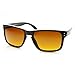 zeroUV - Action Sport Rectangular Key Hole Bridge Driver Blue Blocking Sports Sunglasses