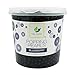 Tea Zone Popping Pearls, Popping Boba, Black Pearls Flavorful Beverage Sensation 7lbs Jar (Blueberry)