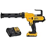 DEWALT 20V MAX Cordless Caulking Gun, 10oz/300ml (DCE560D1)