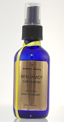 Air & Body Mist - Mood Uplifting - Bergamot || Cardamom 100% ALL NATURAL Therapeutic Grade Premium Essential Oils