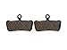 Truckerco Organic Semi-Metallic disc Brake Pads Compatible with Sram Avid Elixir Trail X0 Trail Elixir 7/9 Trail, Guide, Guide R/RS/RSC, G2 R/RS/RSC XOTR-M, XOTR-O, XOTR-O-AL