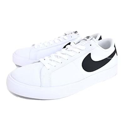 Amazon.com | NIKE Men's SB Blazer Vapor TXT Skateboarding Shoes White Black 902663 101 Size 11 D 