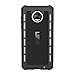 URBAN ARMOR GEAR [UAG Motorola Moto Z2 Force/Moto Z2 Play Outback Feather-Light Rugged [Black] Military Drop Tested Phone Case