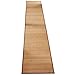 Miles Kimball Bamboo Non-Slip Runner with Nylon Trim, 23” x 118” – Narrow Rubber Backed Bamboo Runner with Water Resistant Capabilities for Kitchen, Sunroom, Hallway & Entranceway
