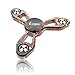 EZOONTri Fidget Spinner Metal Finger Toys, Aluminum Hand Spinner Replaceable Bearing Max 4 Mins Spinning Time EDC ADHD Focus Toy for Kids Adults (COLORFUL-BLACK)