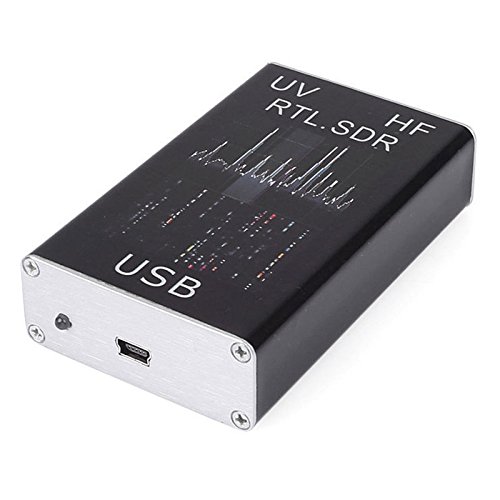 SODIAL(R) 100KHz-1.7GHz Full Band U/V HF RTL-SDR USB Tuner Receiver/ R820T + 8232 Radio US