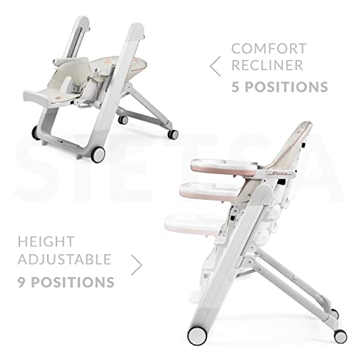 Peg Perego Siesta Multifunctional Compact Folding High Chair from