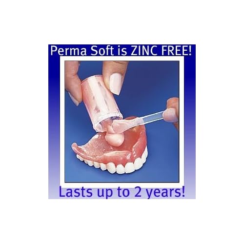 Perma Soft Denture Reliner Kit--Reline 2 Denture Plates image