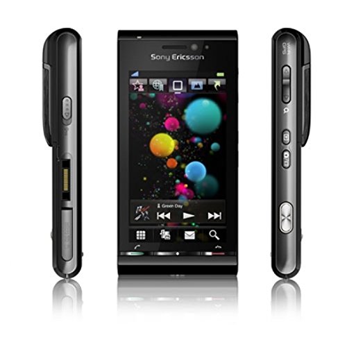 Sony Ericsson Satio U1i (Black) Bordeaux Smartphone GSM Unlocked Cell Phone Mobile International Version No Warranty