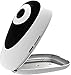 Mini IP Camera, UOKOO Home WiFi Wireless Security Surveillance Camera System with Night Vision/Two Way Audio White (New Version)