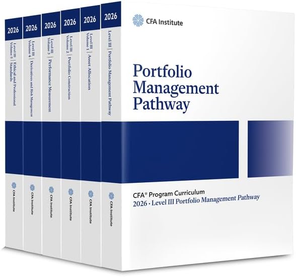 Amazon.com: 2024 CFA Program Curriculum Level I Box Set