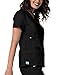 ADAR UNIFORMS Adar Womens Pop-Stretch Junior Fit Taskwear Tab-Waist Crossover Scrub Top