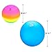 actearlier Play Ball for Kids - Set of 4 KickBalls with Pump Including A Rainbow Playground Ball and Three Beach Balls