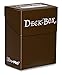 Ultra PRO Standard Deck Box, Brown, 80-Cards