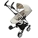 Quinny Zapp Xtra Stroller with Folding Seat, Black Irony