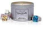 Scented Massage Oil Candle - Wellness Blood Orange Aromatherapy | Destiny Candle by Karen Michelle | Beautiful Piece of Jewelry Inside | A Perfect Way to Rekindle the Romance