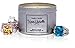 Scented Massage Oil Candle - Wellness Blood Orange Aromatherapy | Destiny Candle by Karen Michelle | Beautiful Piece of Jewelry Inside | A Perfect Way to Rekindle the Romance