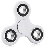 Fidget Spinner, URGEAR Fidget Toys Hand Spinner Toy Stress Reducer Nice Gift and Great for ADD, ADHD, Anxiety, and Adult Children (White)
