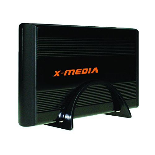 X-Media XM-EN3400-BK 3.5-inch USB2.0 to IDE/SATA Aluminum External HDD Enclosure