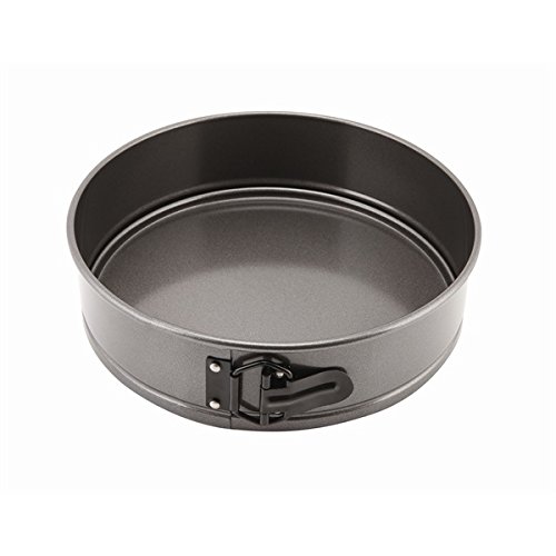 Genware NEV-SCT-CS25 Spring Cake Tin, Non-Stick, Carbon Steel, 25 cm, 10"