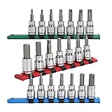 DURATECH Allen Bit Socket Set, 3/8'' Drive