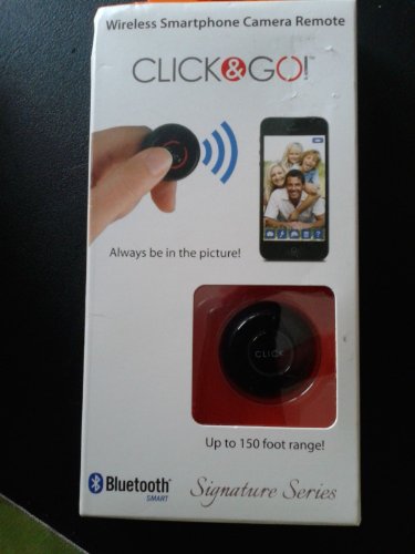Click & Go Wireless Smartphone Camera Remote