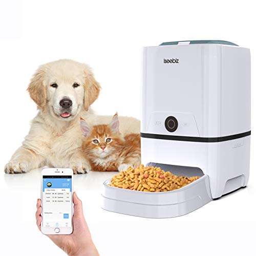 Smart Pet Feeder, Automatic Cat Dog Feeder, 6L WiFi App Control