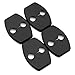 JessicaAlba® 4pcs Car Door Lock Decoration Cover Door Lock Protective Cover for Toyota Yaris,Highlander,Prado,Prius,Corolla, Camry 06-11,Rav4 07-12,Reiz,Vois 09-13 (FT01)