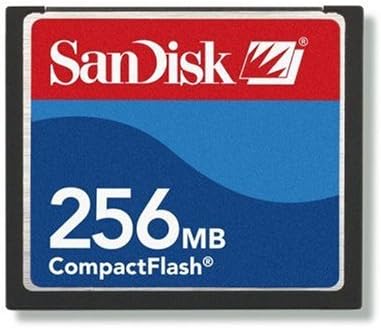 SanDisk CompactFlash Card 256MB SDCFB-256-485 Memory Storage