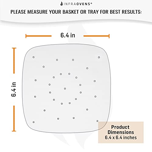 Air Fryer Parchment Paper Sheets Compatible with Ninja, Cosori, Instant