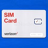 Verizon Wireless 5G & 4G LTE SIM Card Triple Cut