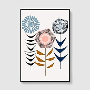 Framed Home Artwork Nordic Style for Living Room Bedroom