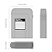 5 X iDsonix Professional Premium Anti-Static Hard Drive Protection Box for 3.5 Inch HDD Storage Moistureproof Dustproof Shockproof