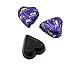 Hershey's Valentine's Hearts Dark Chocolate Candy, Purple, Bulk Pack (Pack of 2 Pounds)