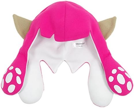 Squid Cap Inkliing Lass Balaclava Hat Hot Game Elements For Adult &amp; Kids (Pink-2, Small)