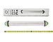 Chef O' Gadgets Stainless Steel Rolling Pin w/ 6 Adjustable Discs: French Style 17