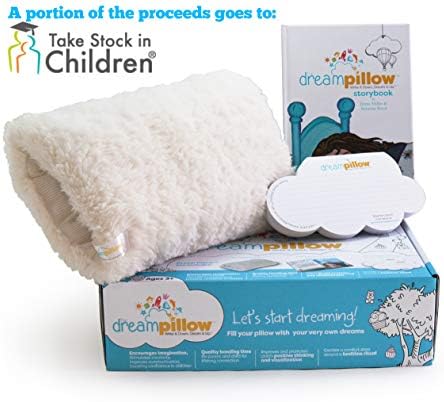 Original Dream Pillow: Super Soft Plush Toy Cuddle Pillow You Can Hug. Promotes a Better Sleep Routine & Comforting Companion. INCLUDES Pillow, Storybook & 60 Dream Wish Notes. Award Winner