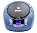 Lauson NXT563 Boombox with Cd Player Mp3 | Portable Radio CD-Player Stereo with USB | Cd Player for Kids | LED Light Function | Headphone Jack 3.5mm (Green)thumb 2
