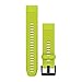 Garmin QuickFit 22 Watch Band Amp Yellow Silicone, One Size