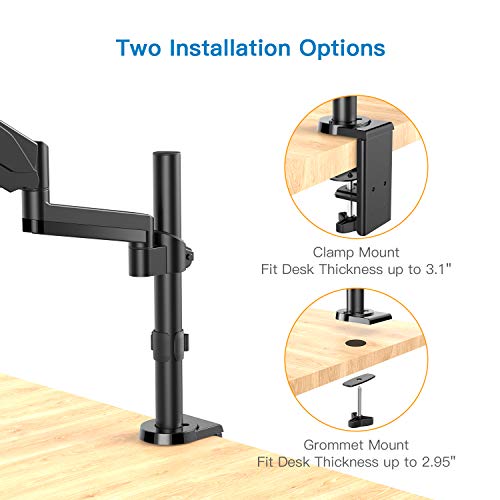 2 Monitor+Mount+Stand+Adjustable+Articulating