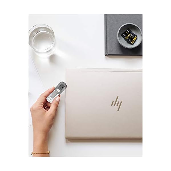 Lexar JumpDrive V100 USB-Stick (64 GB, USB 3.0), Grau (LJDV100-64GABNL) – Bild 4