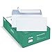 Ohuhu 500#10 Envelopes SELF SEAL Business Envelope Windowless Design, Security Tint Pattern for Secure Mailing, Invoices, Statements & Legal Document, 4-1/8 x 9-1/2 Inches
