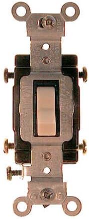 Leviton Ivory Commercial 4 Way Toggle Wall Light Switch 15a 5504 2i